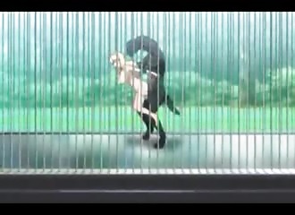 Manga cul avec une créature vicelarde