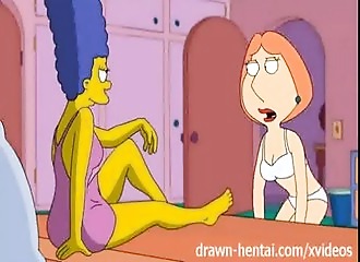 Parodie x avec les Simpson