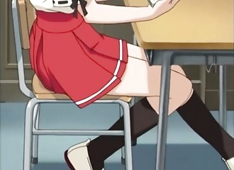 Manga adulte avec de l'étudiante qui mouille